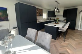 Indigo Blue Kitchen in Warwickshire | Raison Home - 2