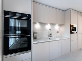 Cashmere Handleless kitchen in Linlithgow | Raison Home - 3
