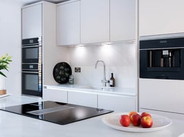 Cashmere Handleless kitchen in Linlithgow | Raison Home - 6