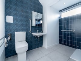 Japanese inspired accessible bathroom in Edinburgh | Raison Home - 2