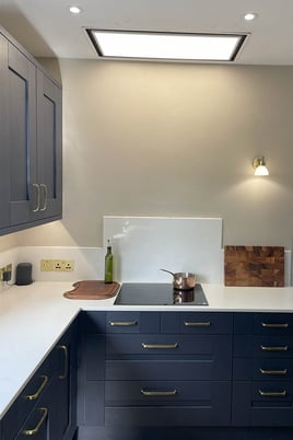 Navy Shaker kitchen in Frome | Raison Home - 6