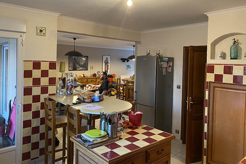 Cuisine blanc et bois fonctionnelle| Raison Home Belgium - 2