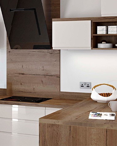 Wood laminate worktop