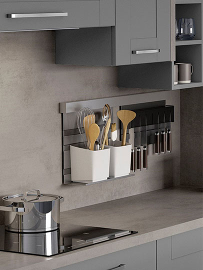 Kitchen utensils storage solutions