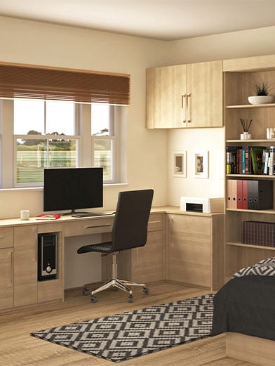 Home office-Study Wooden style