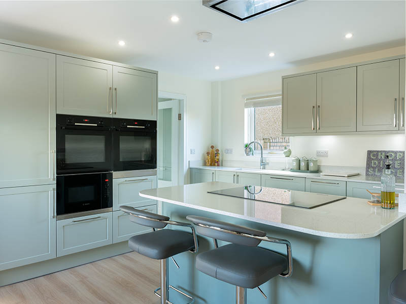 Meadow Green & Sage Kitchen in Linlithgow 1