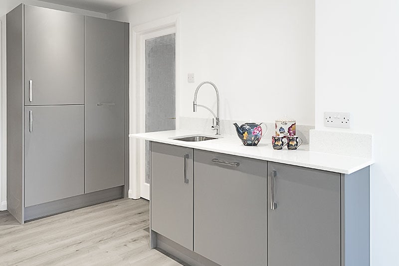 Timeless grey kitchen 2