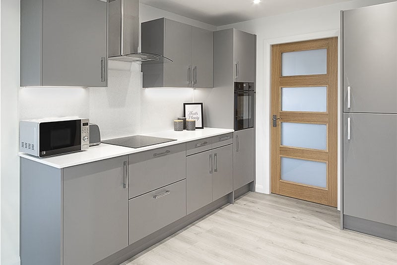 Timeless grey kitchen 1