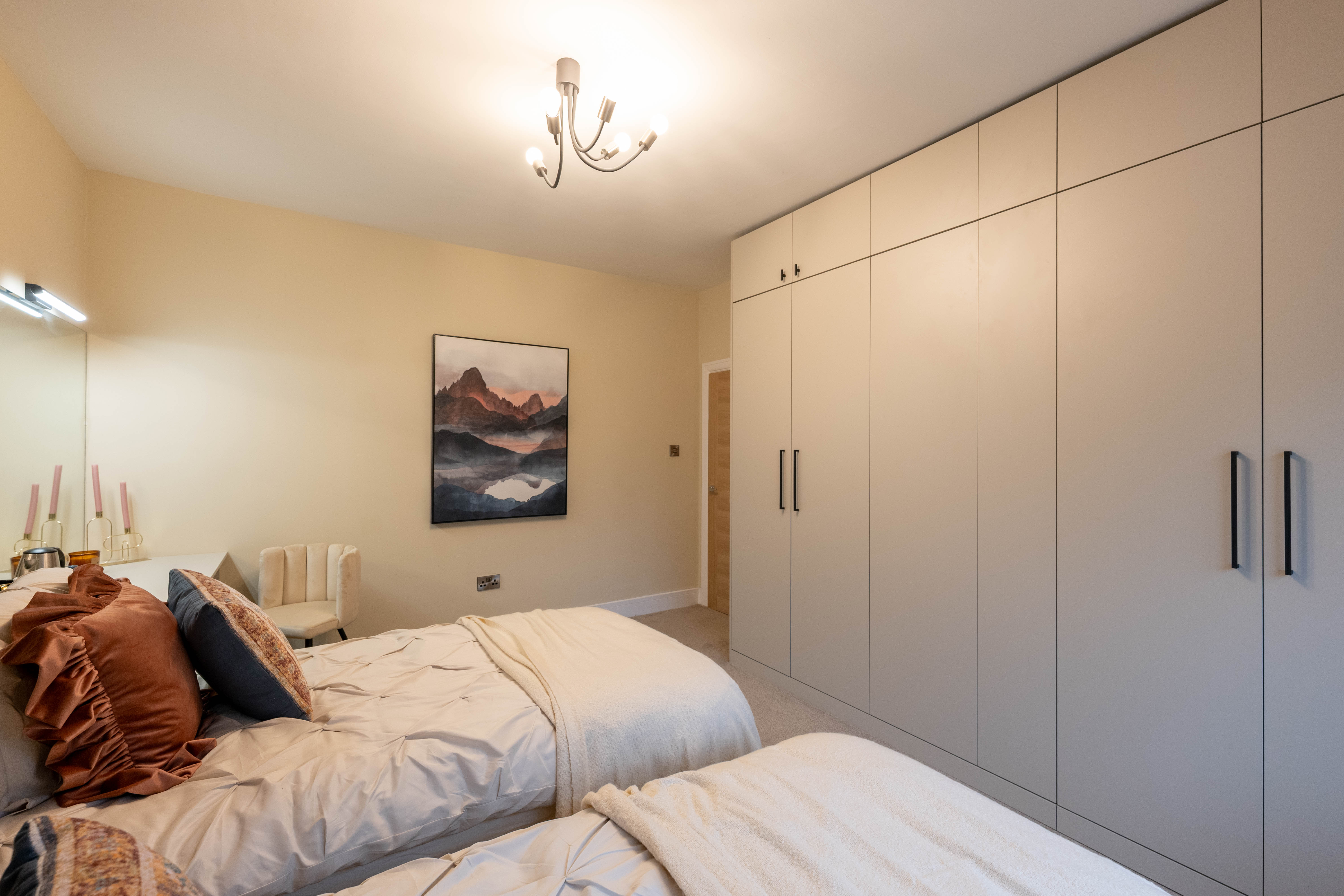 Taupe Bedroom By Yakov Salomon - 1