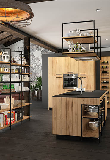 Cuisine style industrielle