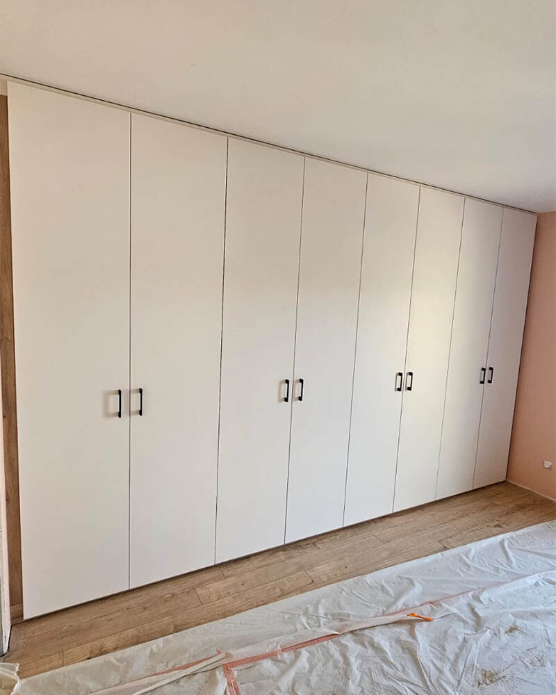 Armoire sur mesure pour entrée et chambre parentale à Archamps 1
