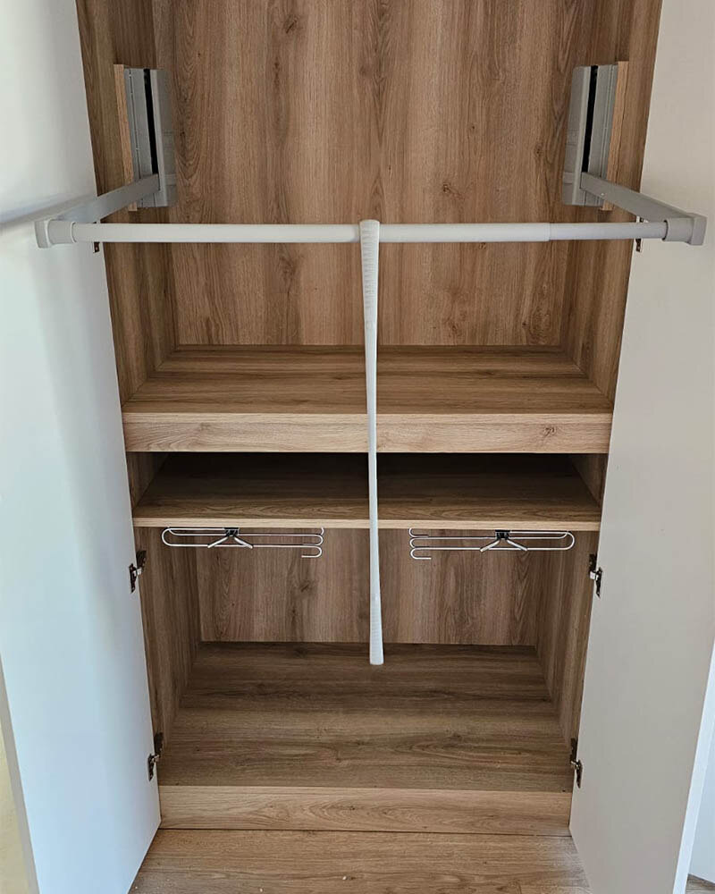 Armoire sur mesure pour entrée et chambre parentale à Archamps 2