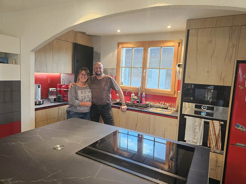 Cuisine pour un cuisinier à Promassens 2