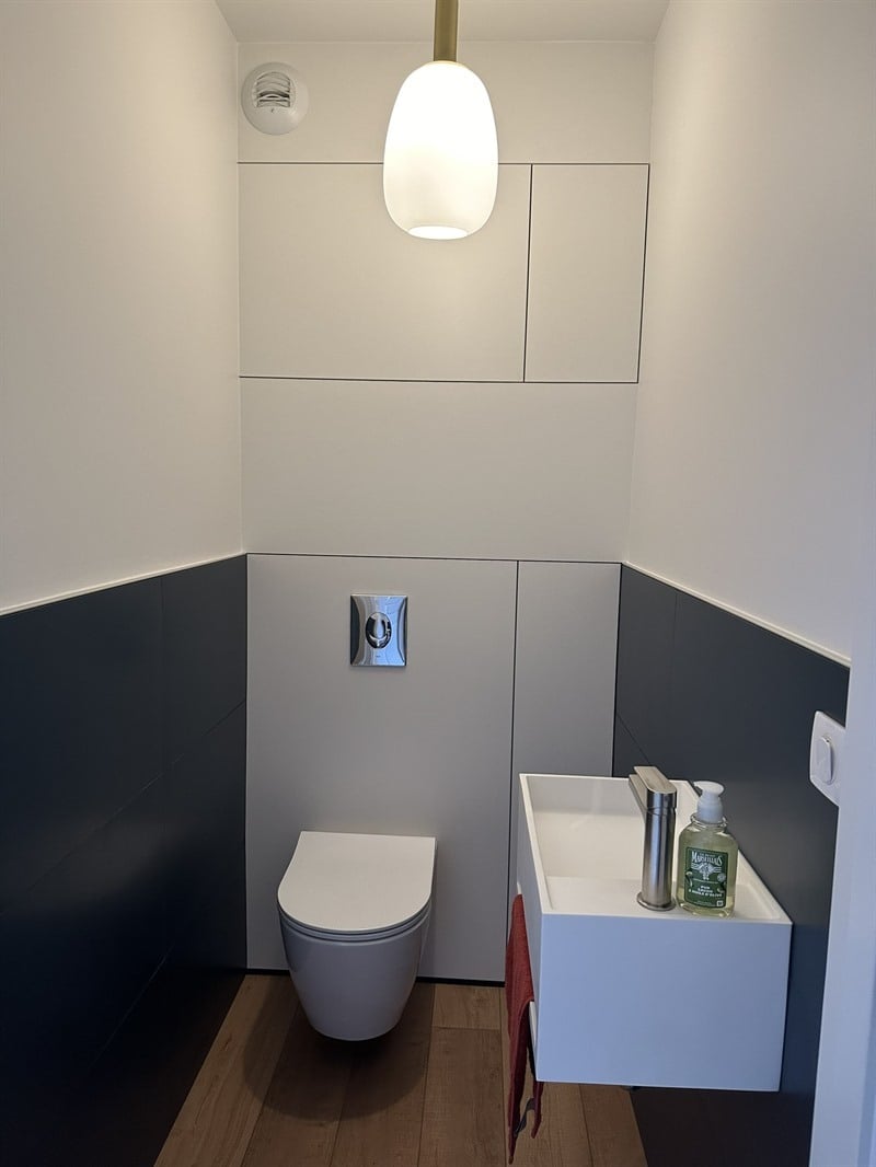 Aménagement d'un WC à Nancy 1