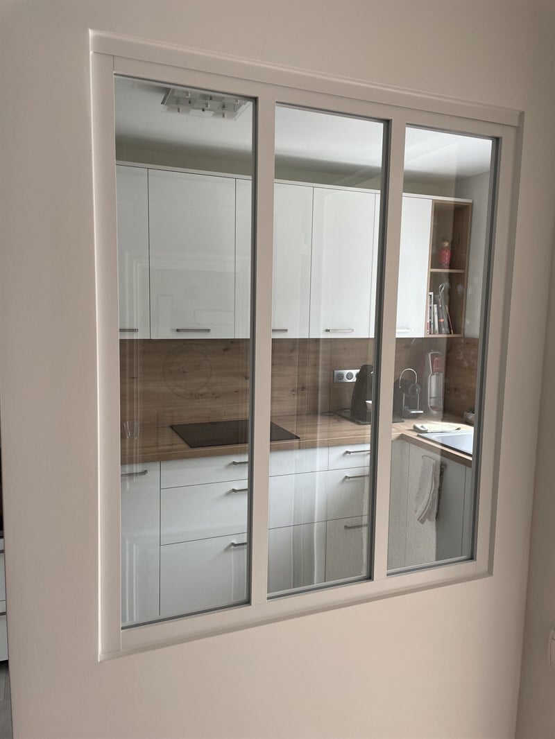 Cuisine moderne bois et blanc à Pont-à-Mousson | Raison Home - 2