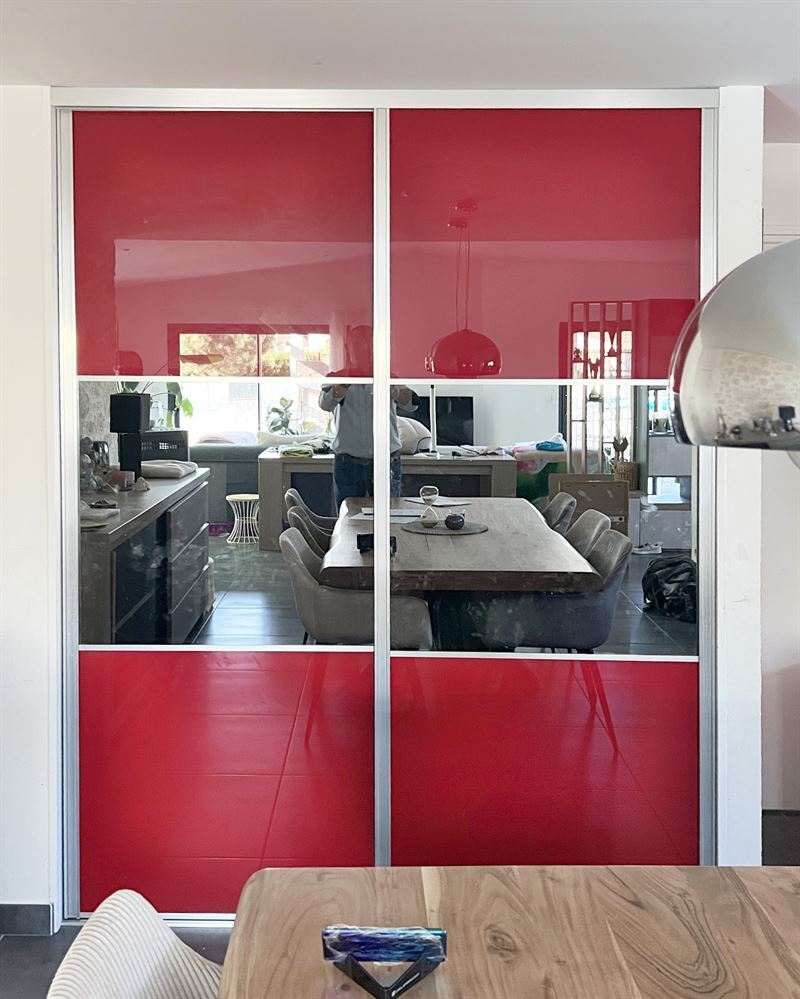 Placard avec partie bar intégrée à Saint-Sauveur-de-Givre-en-Mai | Raison Home - 1