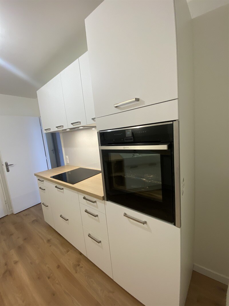 Petite cuisine sur-mesure bois et blanc à Longjumeau 7