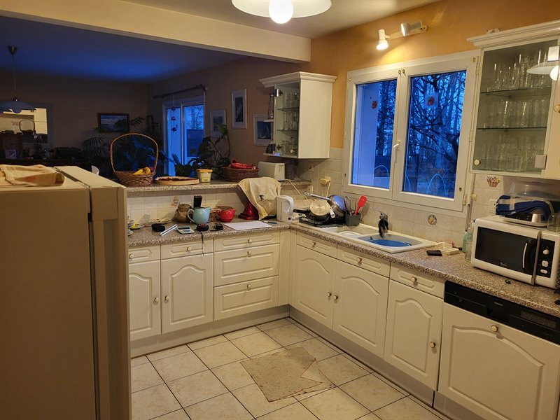 Cuisine en U de style moderne à La Haie Fouassière 8
