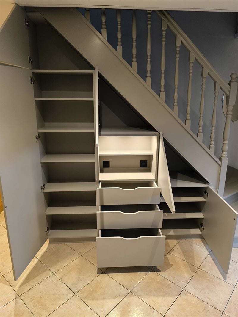 Autres pièces ouvert de style moderne beige à Crespin 4