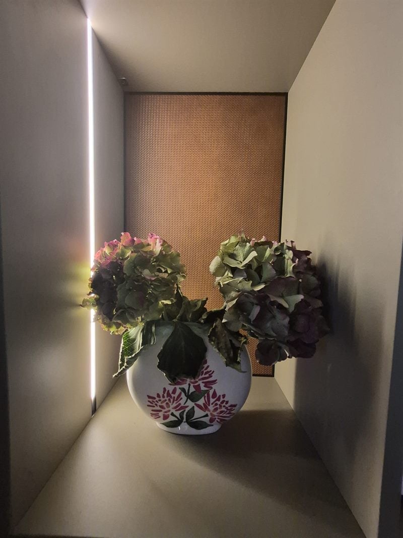 Chambre fermée de style campagne vert et marron à Bechy 7