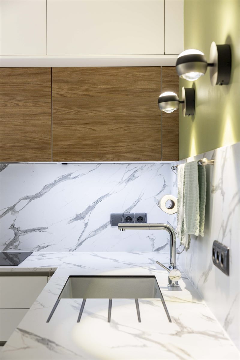 Cuisine moderne bois et blanc à Bois d'Arcy | Raison Home - 6