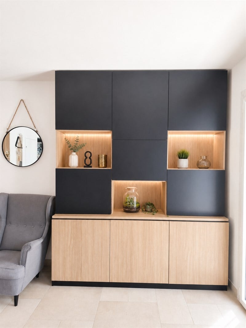 Buffet moderne sur-mesure à Magny Les Hameaux 1