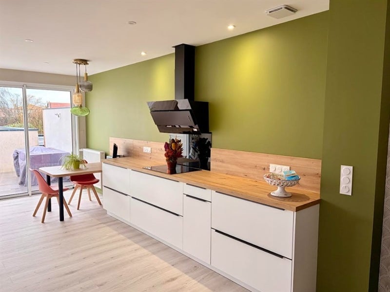 Cuisine nature bois et blanc à Niort | Raison Home - 8