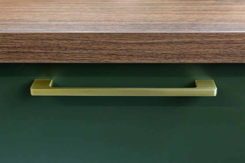 Cuisine moderne bois et verte à Seneffe | Raison Home - 4