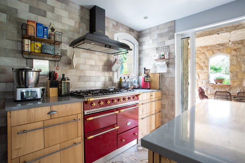Cuisine de style industriel bois 5