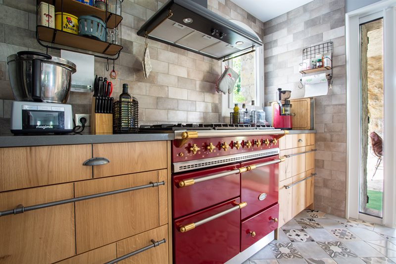 Cuisine de style industriel bois 7