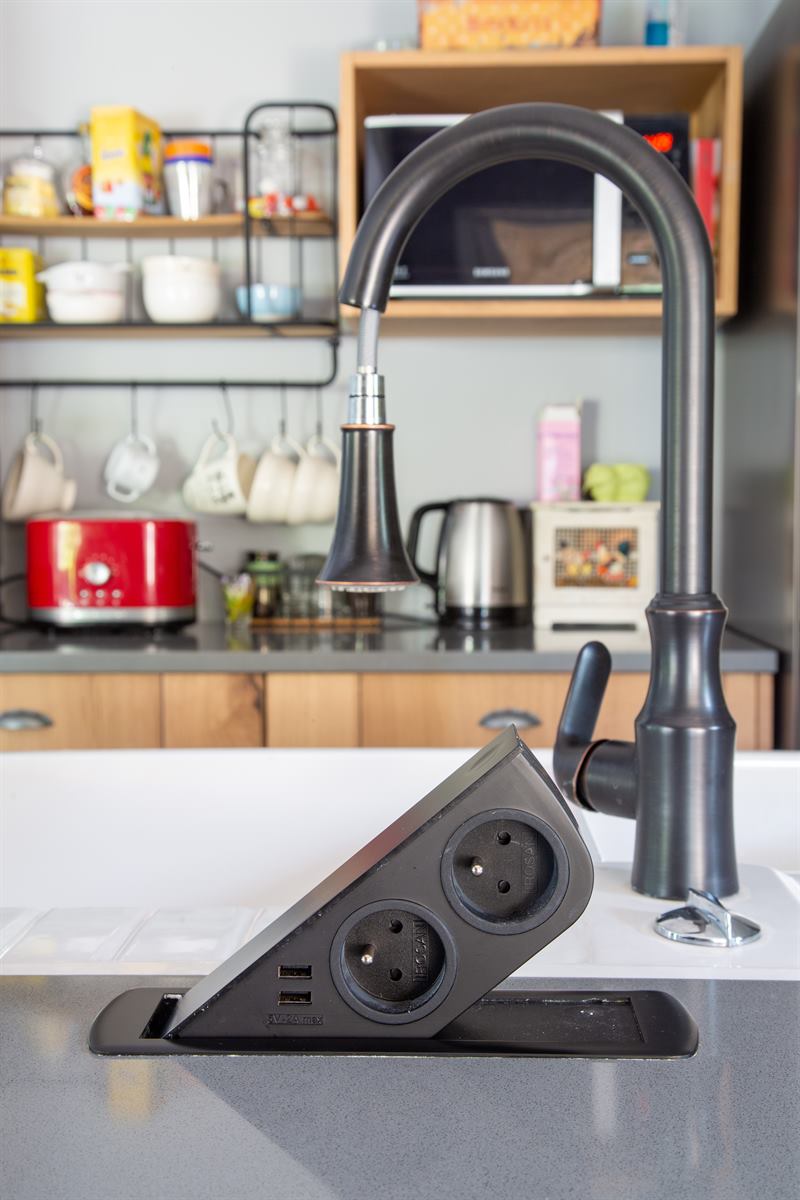 Cuisine de style industriel bois 8