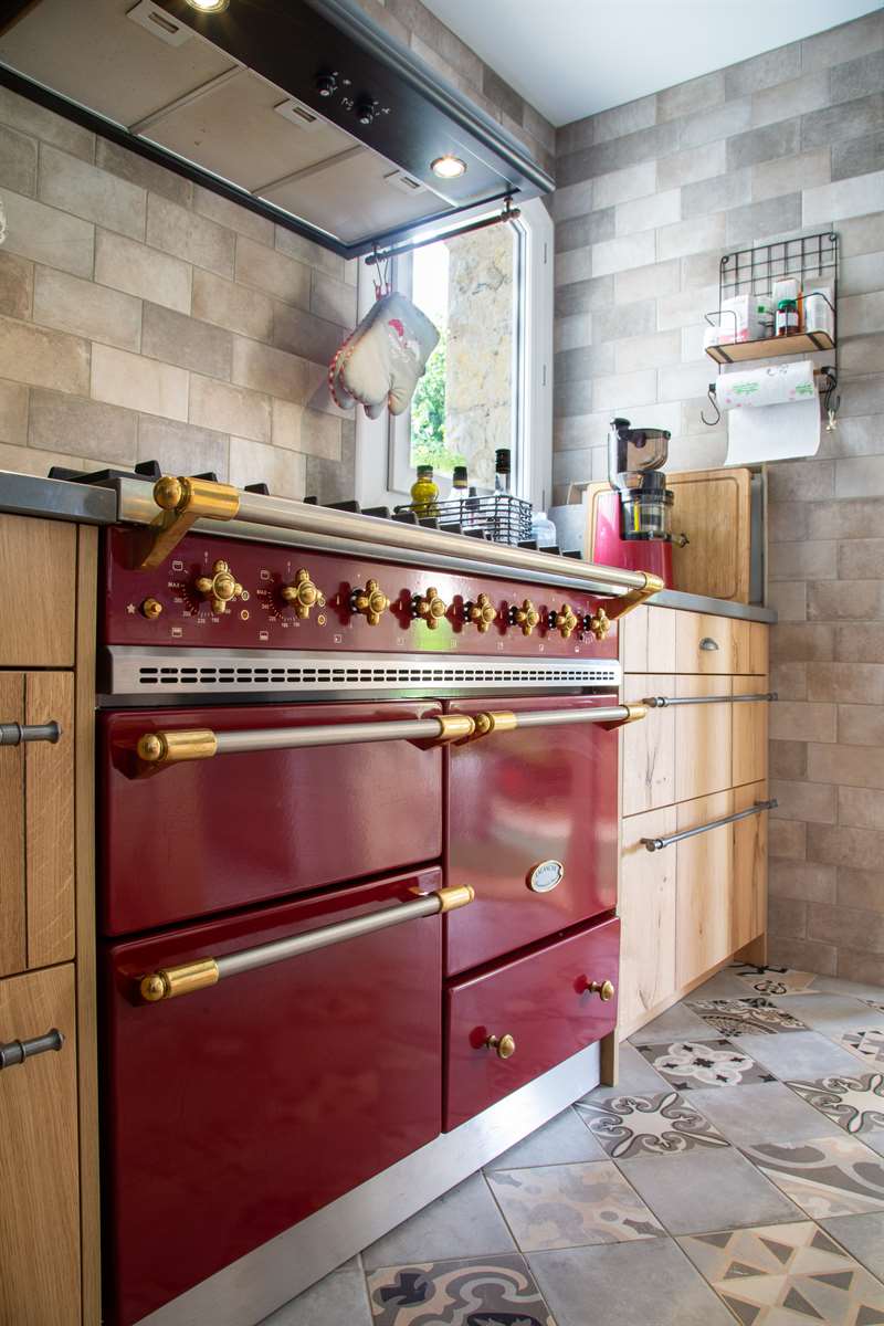 Cuisine de style industriel bois 9