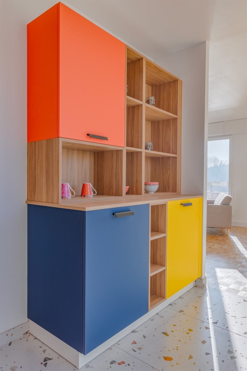 Cuisine design et colorée à Lyon | Raison Home - 4