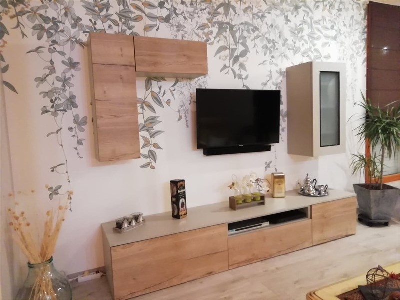 Meubles de salon bois et beige à Chanverrie | Raison Home - 1