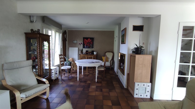Meuble de séjour bois et blanc à Saint-Aubin-le-Cauf | Raison Home - 7