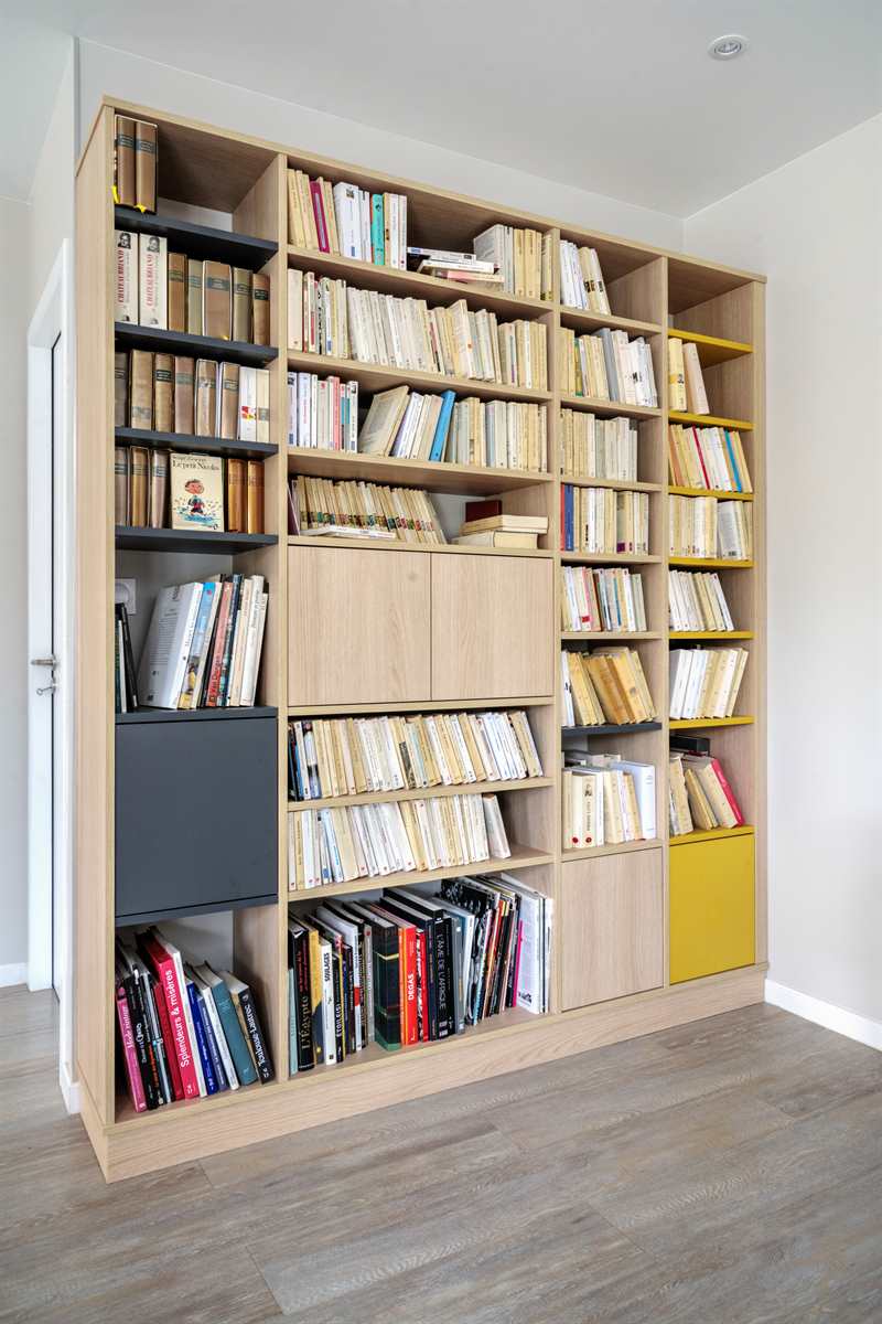 Bibliothèque et placards à Trouville Sur Mer 4