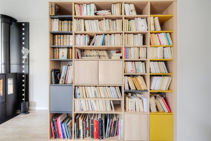 Bibliothèque et placards à Trouville Sur Mer 8